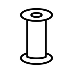 Handrawn line tailor set collection vector illustration isolated on white background