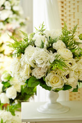 Flower decoration for wedding party 