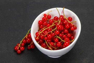 Sweet tasty fresh Red currant