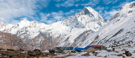 Annapurna Basiskamp Panorama