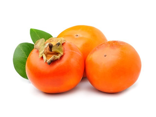 Persimmon fruits .