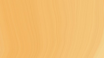 simple colorful modern soft swirl waves background illustration with sandy brown, burly wood and khaki color