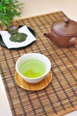 日本茶(お茶と急須)