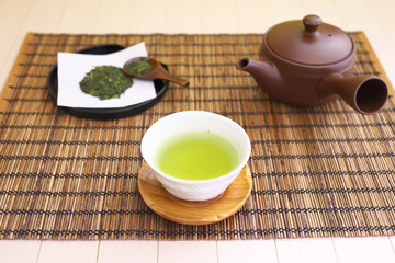 日本茶(お茶と急須)