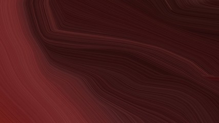 simple colorful modern soft curvy waves background design with very dark pink, old mauve and very dark red color