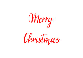 Merry Christmas lettering calligraphy. Merry Christmas text label design