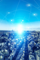 都市とネットワーク  © metamorworks