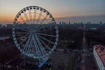 Diabelski młyn na Starym Rynku w Łodzi.  © Tomasz Warszewski