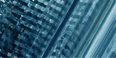 futuristic modern tech stripes wallpaper with teal blue, pastel blue and very dark blue colors