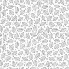 Leaves coloring book pages. Hand drawn artwork.