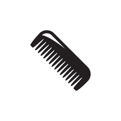 Comb vector icon. Filled flat sign for mobile concept and web design. Comb glyph icon. Symbol, logo illustration. Vector graphics.