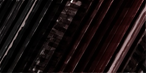 Obraz premium abstract futuristic modern tech stripes wallpaper with black, rosy brown and old mauve colors