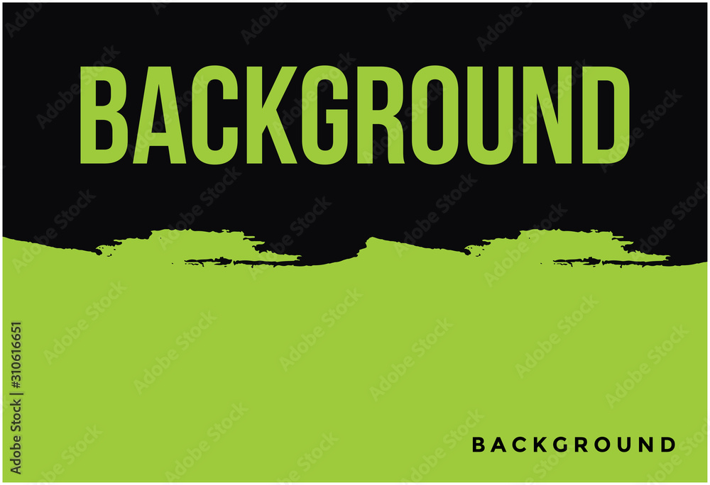 Poster green background vector illustration lighting effect graphic for text and message board design infog