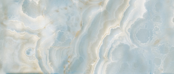 Marbre onyx poli avec marbre emperador ton aqua haute résolution, surface en pierre brèche naturelle agate, marbre italien moderne pour les carreaux de décoration intérieure et extérieure et la surface des carreaux de céramique.