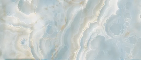 Fototapete Grau Polierter Onyxmarmor mit hochauflösendem, aquafarbenem Emperador-Marmor, natürlicher Brekzienstein-Achat-Oberfläche, moderner italienischer Marmor für Innen- und Außendekorationsfliesen und Keramikfliesenoberfläche.