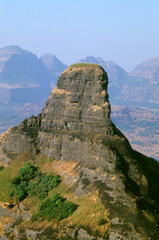 Fototapeta na wymiar Pinnacle - called as Khutta, near Fort Ratangad