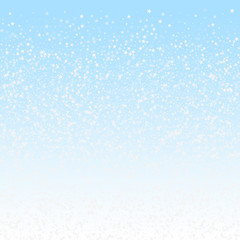 Amazing falling stars Christmas background. Subtle