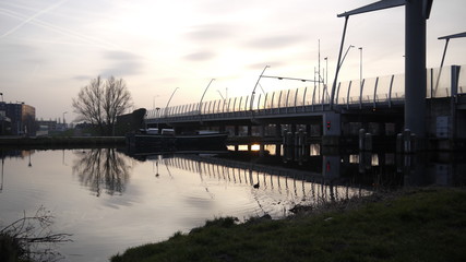 beautiful view of a bridge