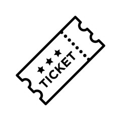 ticket - coupon icon vector design template