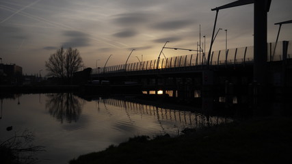 beautiful view of a bridge