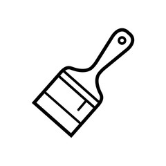 paint brush icon vector design template
