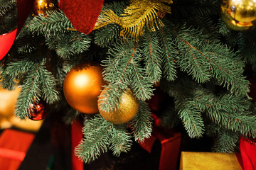 Christmas tree baubles