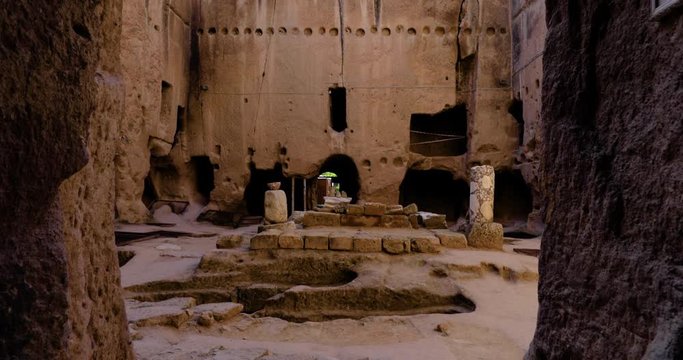Gumusler cave Monastery in turkey