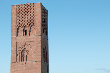 Hassan Tower in Rabat, Morocco