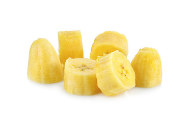 banana isolated on white background