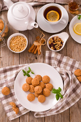 Amaretti cookies.