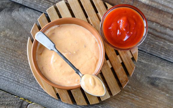 Bowl Of Thousand Island Dressing