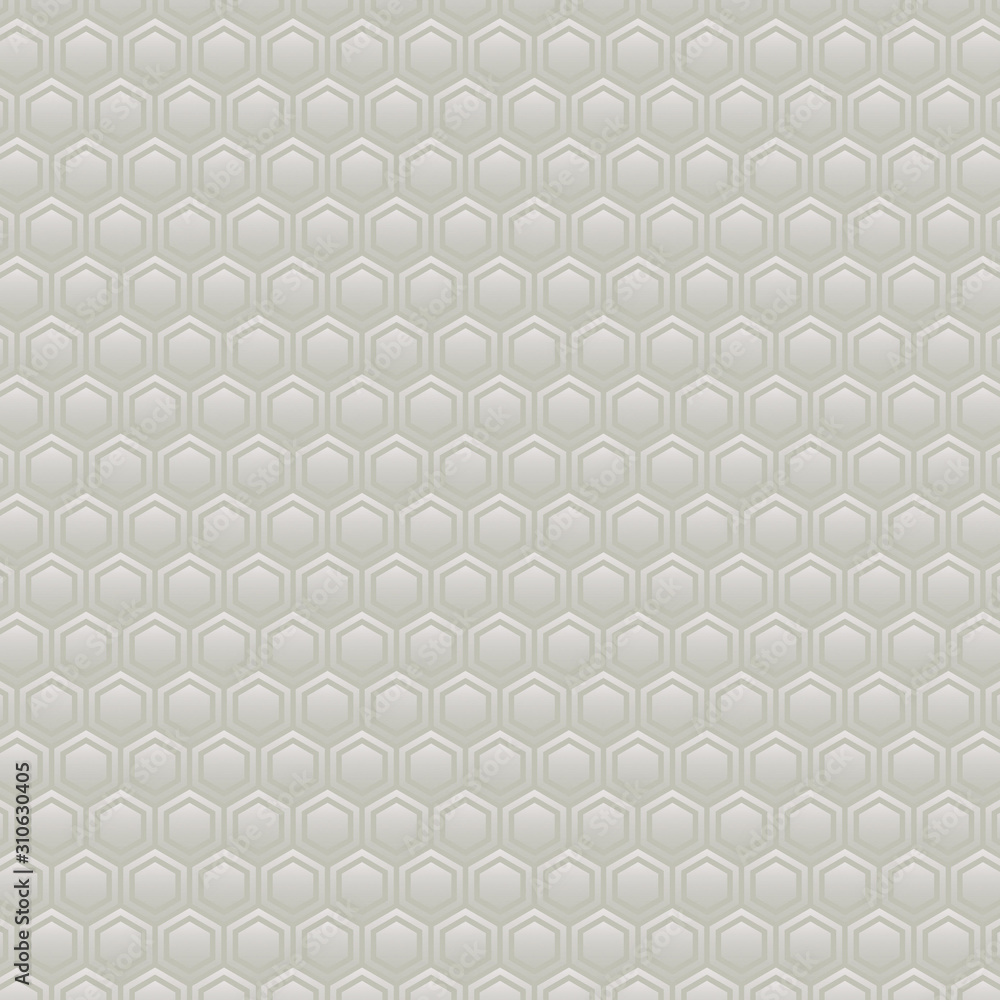 Aufkleber abstract color illustration with hexagonal elements.