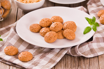 Amaretti cookies.