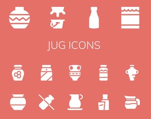 jug icon set