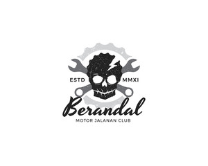 Garage vector logo design