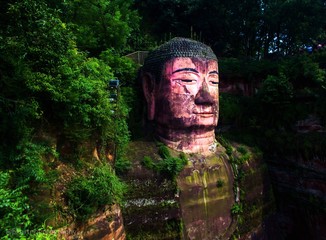 Leshan Giant Buddha (Head only)