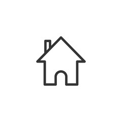 Fototapeta na wymiar home real estate icon vector illustration logo template design