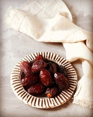 Dried dates, ramadan kareem