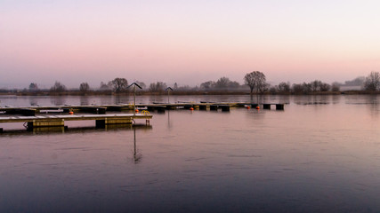Zalew Dojlidzki, Grudniowy poranek,Dojlidy, Białystok,Podlasie © podlaski49