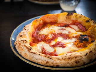 delicious italian pizza dish - with fresh ingredients