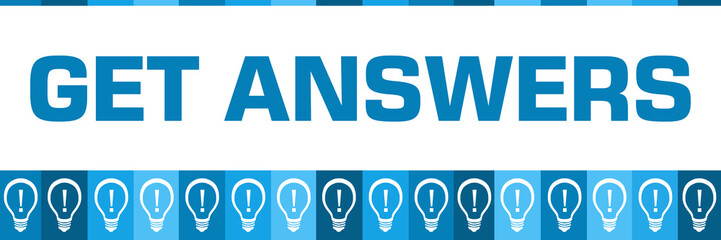 Get Answers Blue Boxes Bulbs Horizontal 