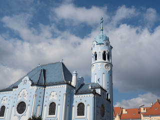 Fototapeta premium Eglise Sainte Elisabeth, église bleue, Bratislava - Slovaquie