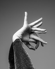 Flamenco Hands Gesture - obrazy, fototapety, plakaty