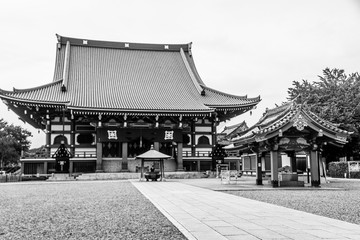 Fototapeta na wymiar temple japonais