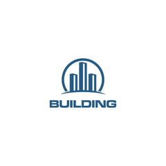 Building Construction Real Estate Logo Template Vector Icon