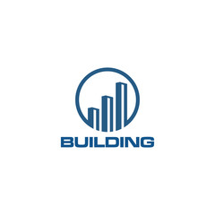 Building Construction Real Estate Logo Template Vector Icon
