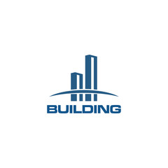 Building Construction Real Estate Logo Template Vector Icon