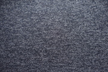 Heather blue thick woolen fabric from above