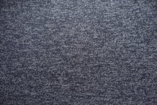 Heather blue thick woolen fabric from above © Anna