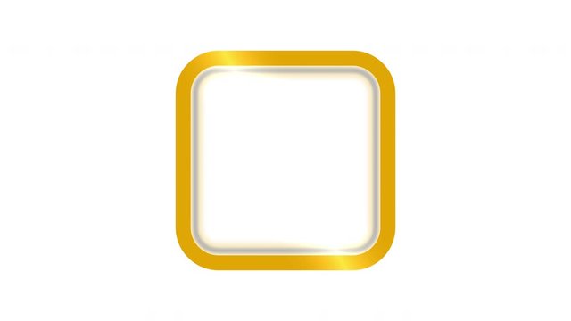 Orange Square Clean Animated Intro Blank Background Opener Animation For Title Or Logo  The Second Half Of Clip Is Seamless Loop